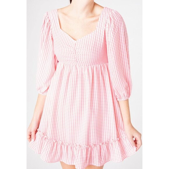 MEET ME IN SANTORINI New Pink Paradise Thera Dress size Small - Picture 13 of 14